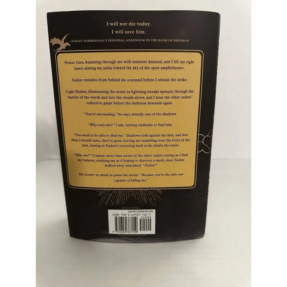 ONYX STORM Target Hardcover Edition By Rebecca‎ Yarros - Standard BRAND NEW